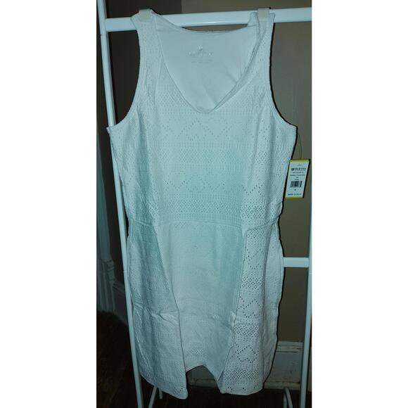 NWT Eleven venus williams dress devotion white M - sheer - Picture 1 of 5